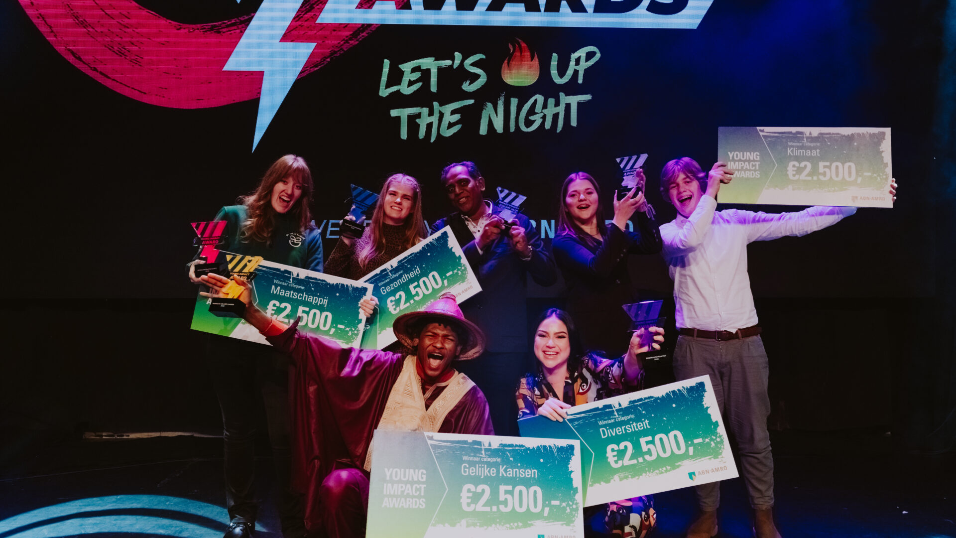 Dit zijn de zes winnaars van de Young Impact Awards 2022